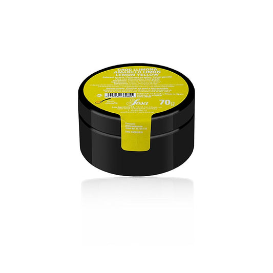 Colorante alimentare Sosa giallo limone, in polvere, solubile in acqua (39439), 70 g