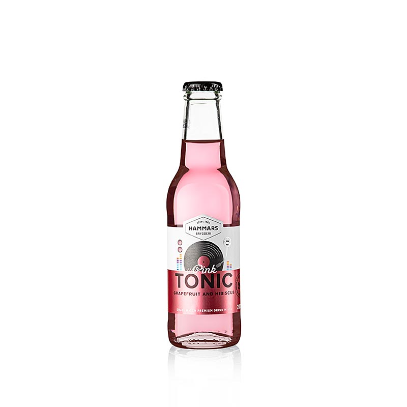 Hammars Tonic Pamplemousse rose & Hibiscus, Suède, 200 ml