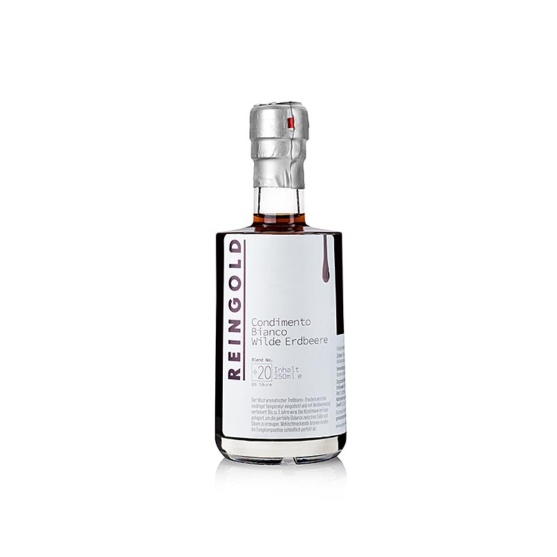 Reingold - Essig Condimento bianco No. 20 Erdbeere, 250ml, 250 ml