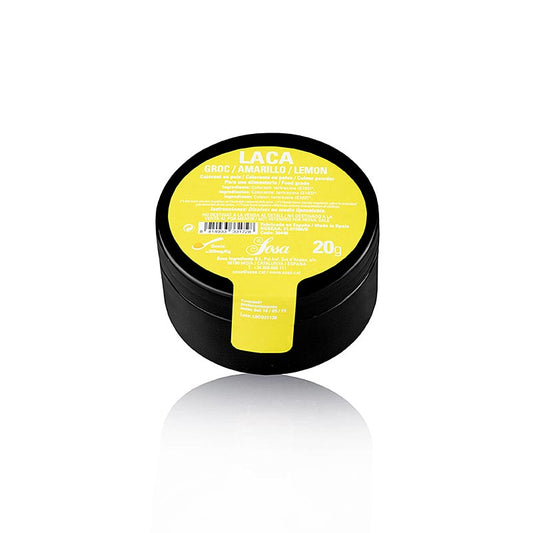 Colorante alimentare Sosa giallo, in polvere, liposolubile (39446), 20 g