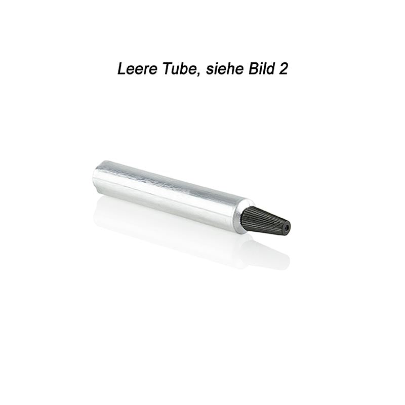 Tubetto da riempire, argento, 7 ml, Contenuto, 100% Chef, 100 pezzi