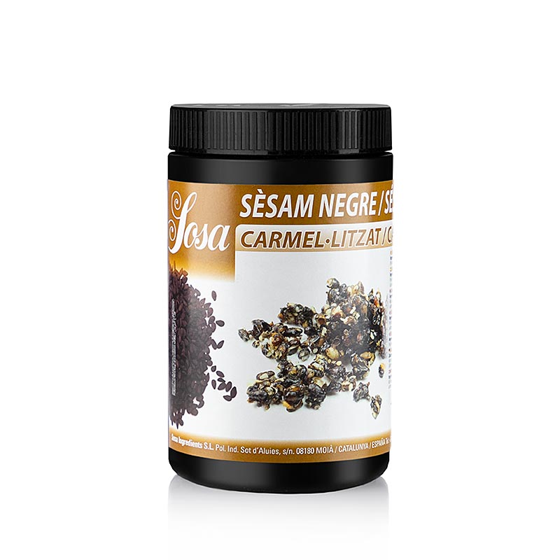 Sosa Sesamo caramellato, nero, intero (39479), 600 g