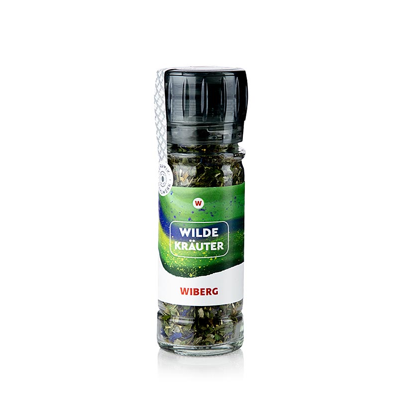 Wiberg moulin à épices herbes sauvages, sel aux herbes, 60 g