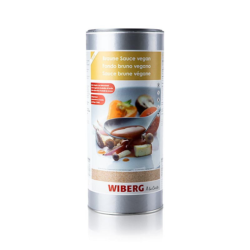 Wiberg Salsa marrone vegano, miscela di ingredienti, 1 kg