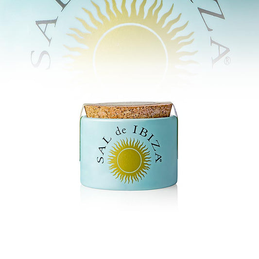 Sal de Ibiza - Sel de mer / Fleur de sel, en porcelaine, 28,5 g