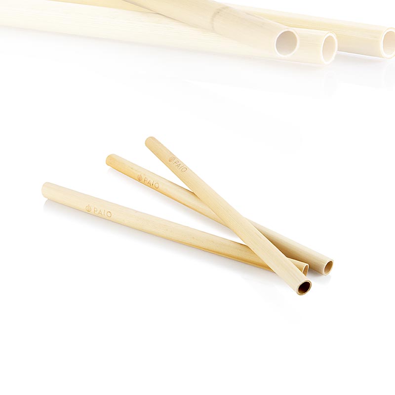 Trinkhalme aus Schilf - Smoothie - 18cmx10mm, Paio, 150 St | Non Food / Hardware / Grillzubehör | thungourmet
