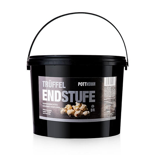 Pottkorn - Trüffel Endstufe, popcorn al tartufo bianco e sale marino, 1 kg