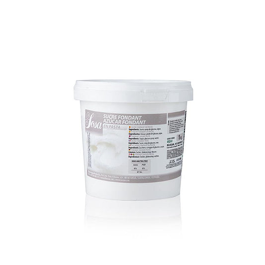 Zucchero fondente Sosa, in pasta, 1 kg