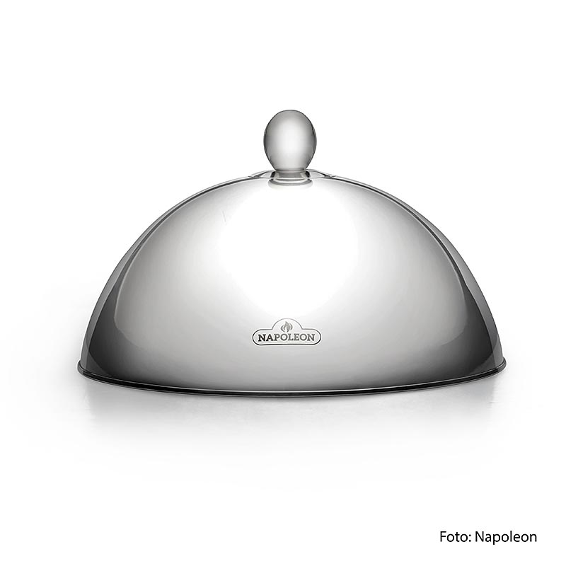 Accessori per barbecue Napoleon - Coperchio per cottura, acciaio inossidabile (56039), 1 pz