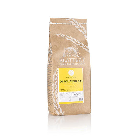 Farina di farro Blattert Mühle 630 "UrDinkelHell", 2,5 kg
