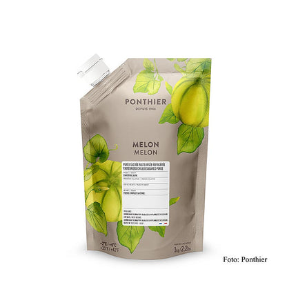 Ponthier Melonen Püree (Charentais), mit Zucker, 1 kg