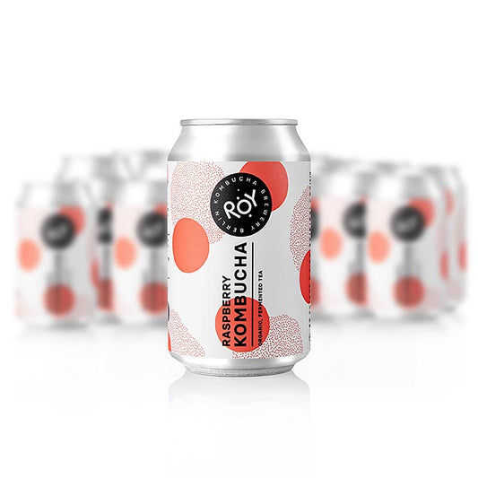 ROY Kombucha à la framboise Kombucha , bio, 24 x 330 ml