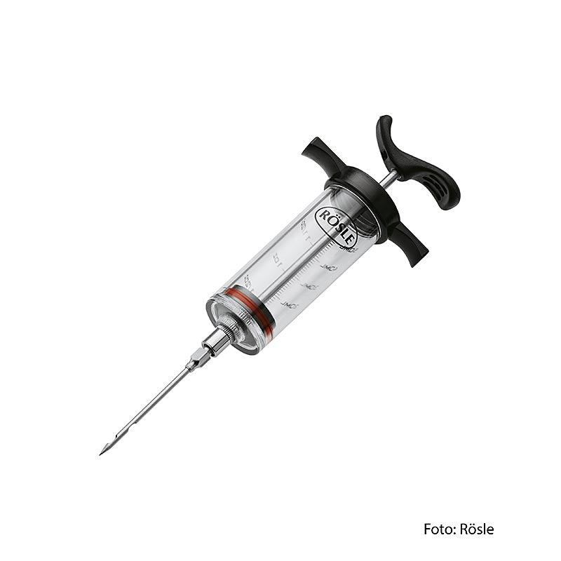 Siringa da marinatura Rösle, 50 ml, ago rimovibile (25058), 1 pz.