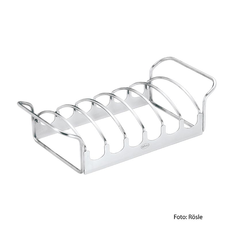 Support pour rôti et côtes levées Rösle, petit (côtes levées) (25087), 1 pièce