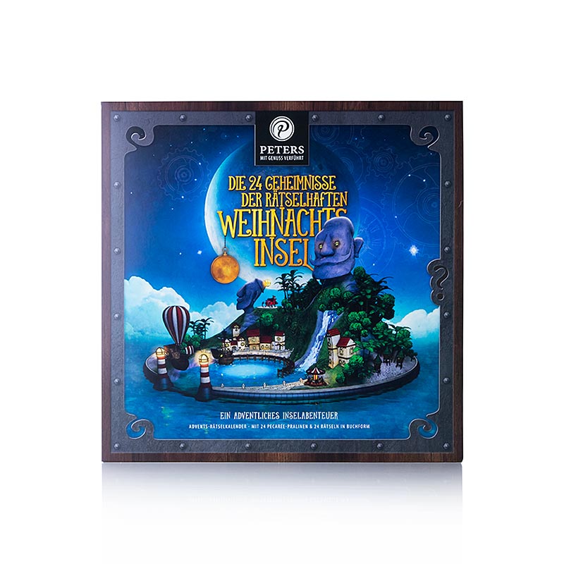 Adventskalender "Weihnachtsinsel", mit Precaree, mit Alkohol, Peters, 255 g