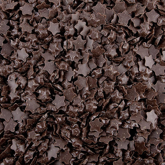Schoko Streusel Sterne Sprinkle, dunkel, Dobla (73419), 600 g