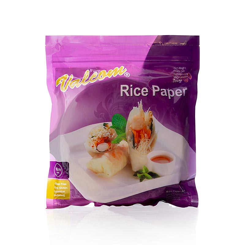 Papier de riz, petit, ø 16cm, 250 g, env.48 pcs