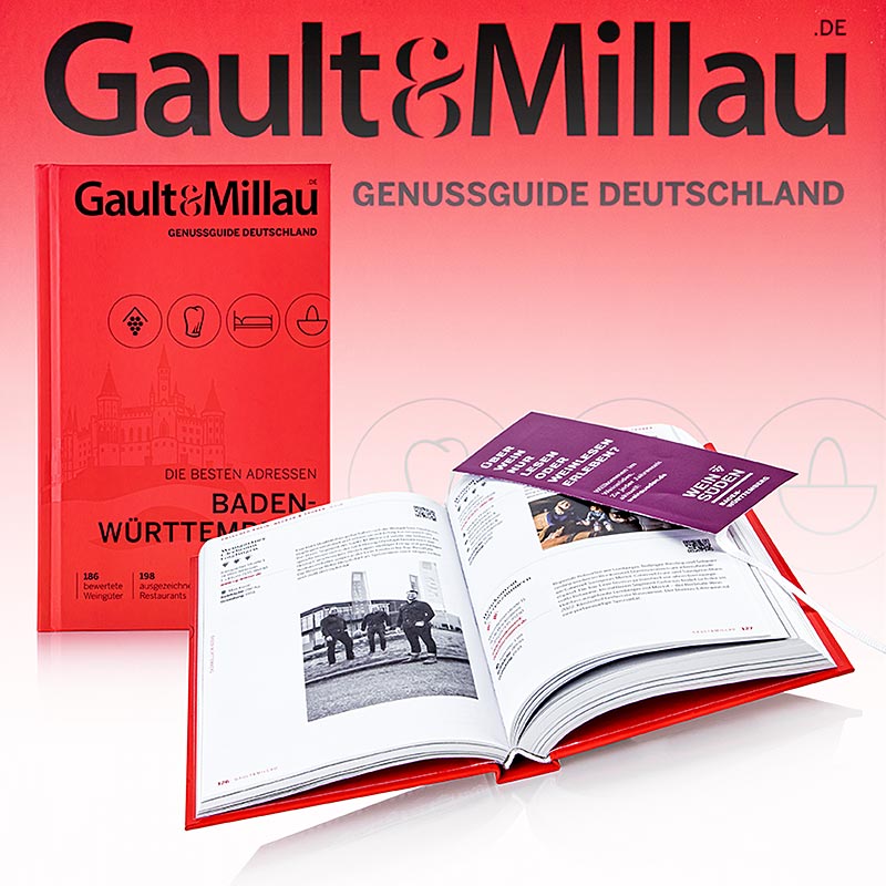 Guida gastronomica Gault & Millau per il Baden e il Württemberg, 1 copia
