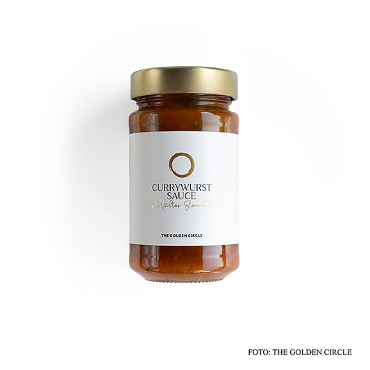 THE GOLDEN CIRCLE - Sauce au curry par Walter Stemberg, 225 ml