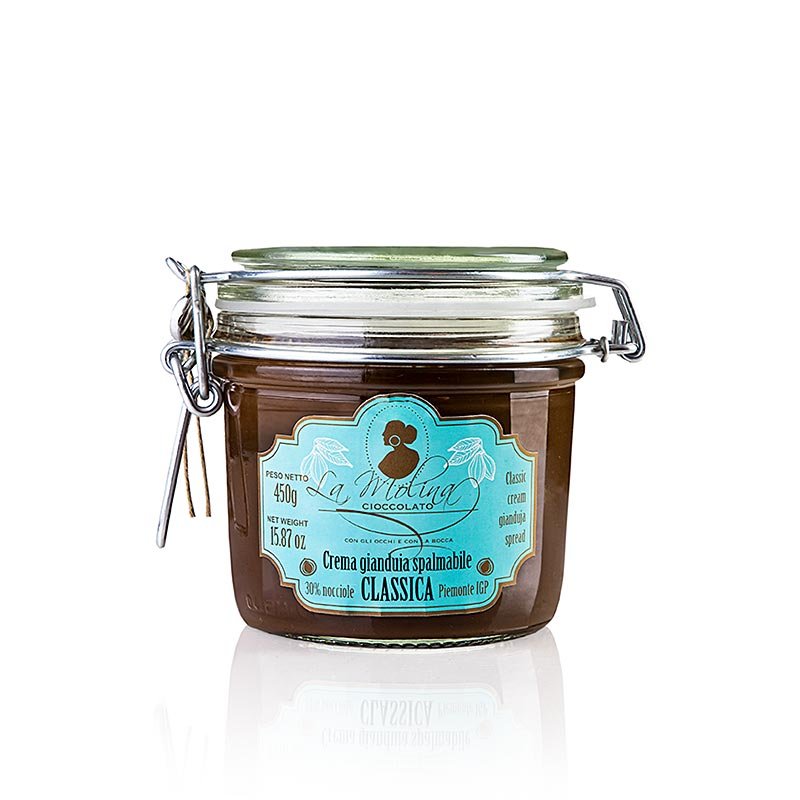 Vollmilch Gianduja Nougat Creme, La Molina (590 - A), 450 g | Couverture, Schoko - Formen, Schoko - Produkte | thungourmet