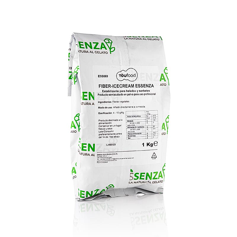 Stabilizzatore per gelato "Fiber-IceCream", Essenza, 1 kg