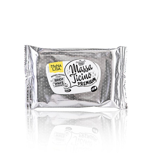 Carma - Massa Ticino Crema per guarnire torte, Bride White (bianco), tropica, 250 g