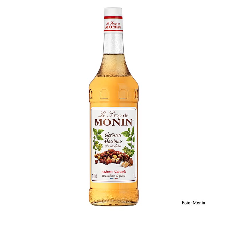 Monin Haselnuss Sirup, geröstet, 1 l