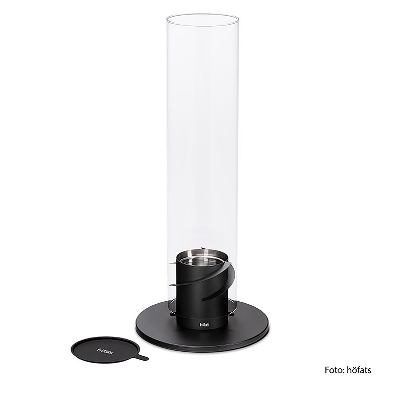 Bruciatore da tavolo Höfat SPIN 120, nero (lanterna, torcia da giardino) 1 pz.