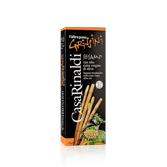 Grissini Knabbergebäck mit Sesam, 125g, Casa Rinaldi, 125 g