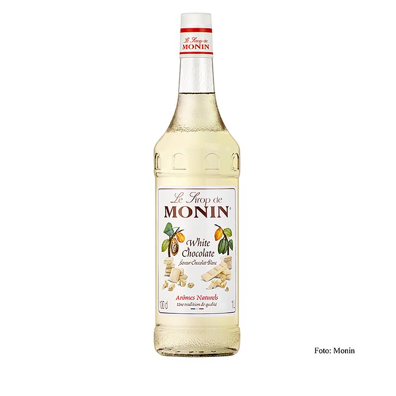 Sciroppo al cioccolato bianco Monin, 1 l