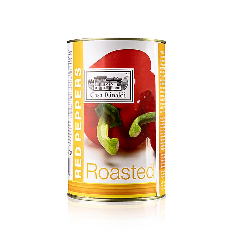 Poivron rouge, grillé, mariné, Casa Rinaldi, 4,2 kg