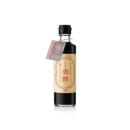 Akazu - Vinaigre rouge de qualité supérieure à base de marc de saké, 3 ans, Kohno Honten, Japon, 275 ml