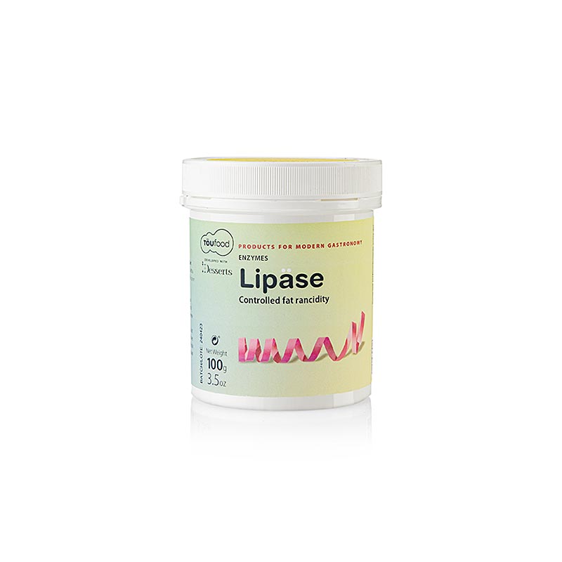 LIPASE Powder, Enzyme lipase, 100g, TÖUFOOD, 100 g
