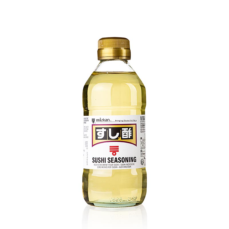 Assaisonnement pour sushis - vinaigre de riz clair avec Sel  sucre, Mizkan, 275 ml