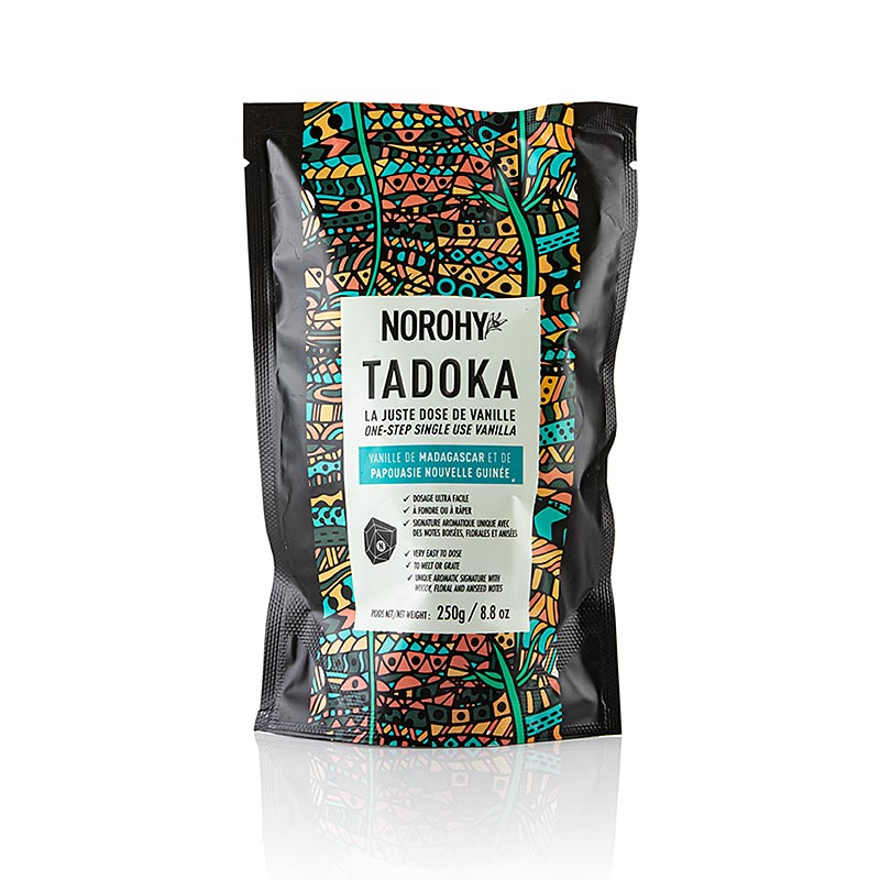 Valrhona - Norohy Tadoka, vaniglia in burro di cacao (Madagascar e Papua Nuova Guinea) (43835), 250