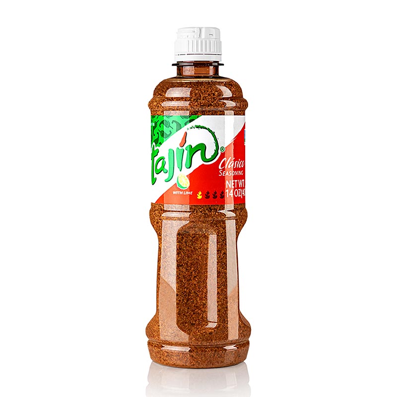 Mélange d'épices Tajin Classico - Poudre de piment au Sel  à la citronnelle, du Mexique, 400 g
