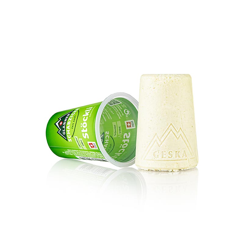Schabziger Stöckli, fromage de petit-lait, avec trèfle au schabziger, 100 g