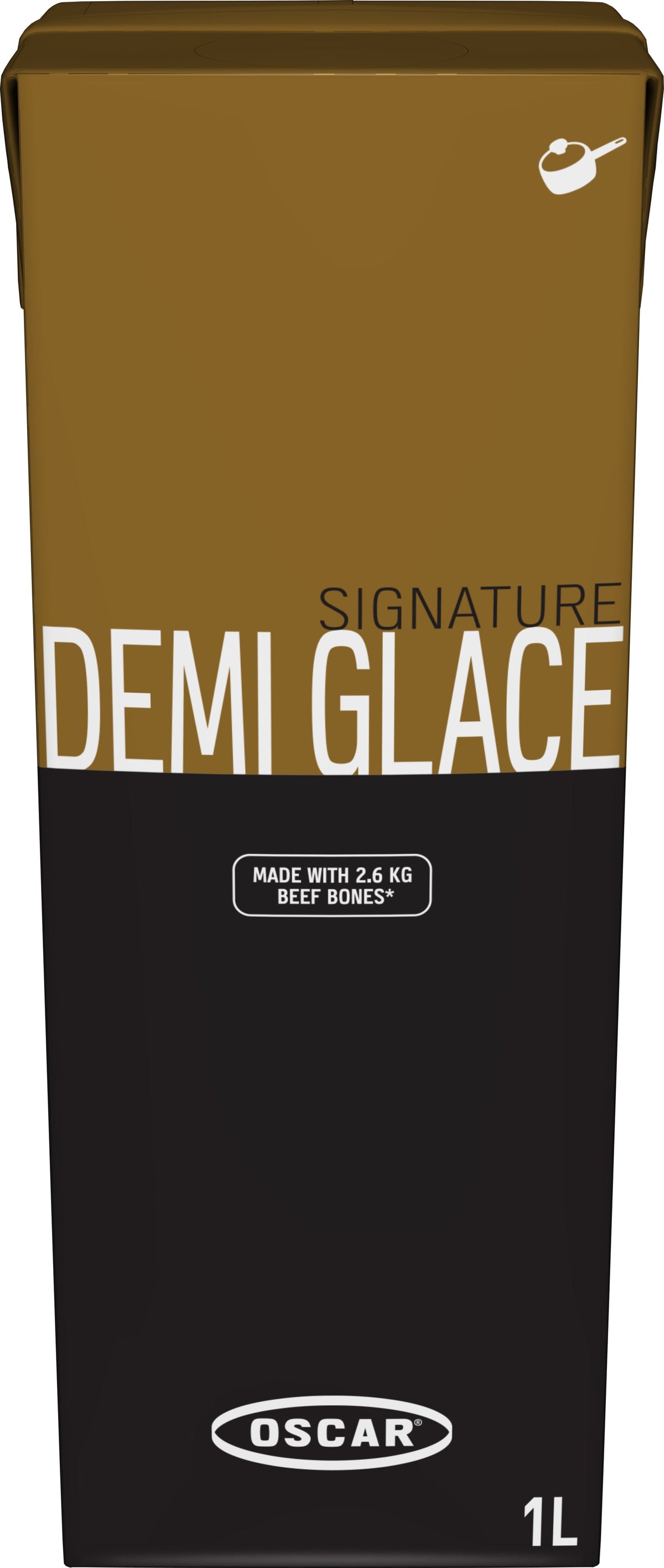 Oscar Signatur Demi Glace, flüssig, küchenfertig, 1 l