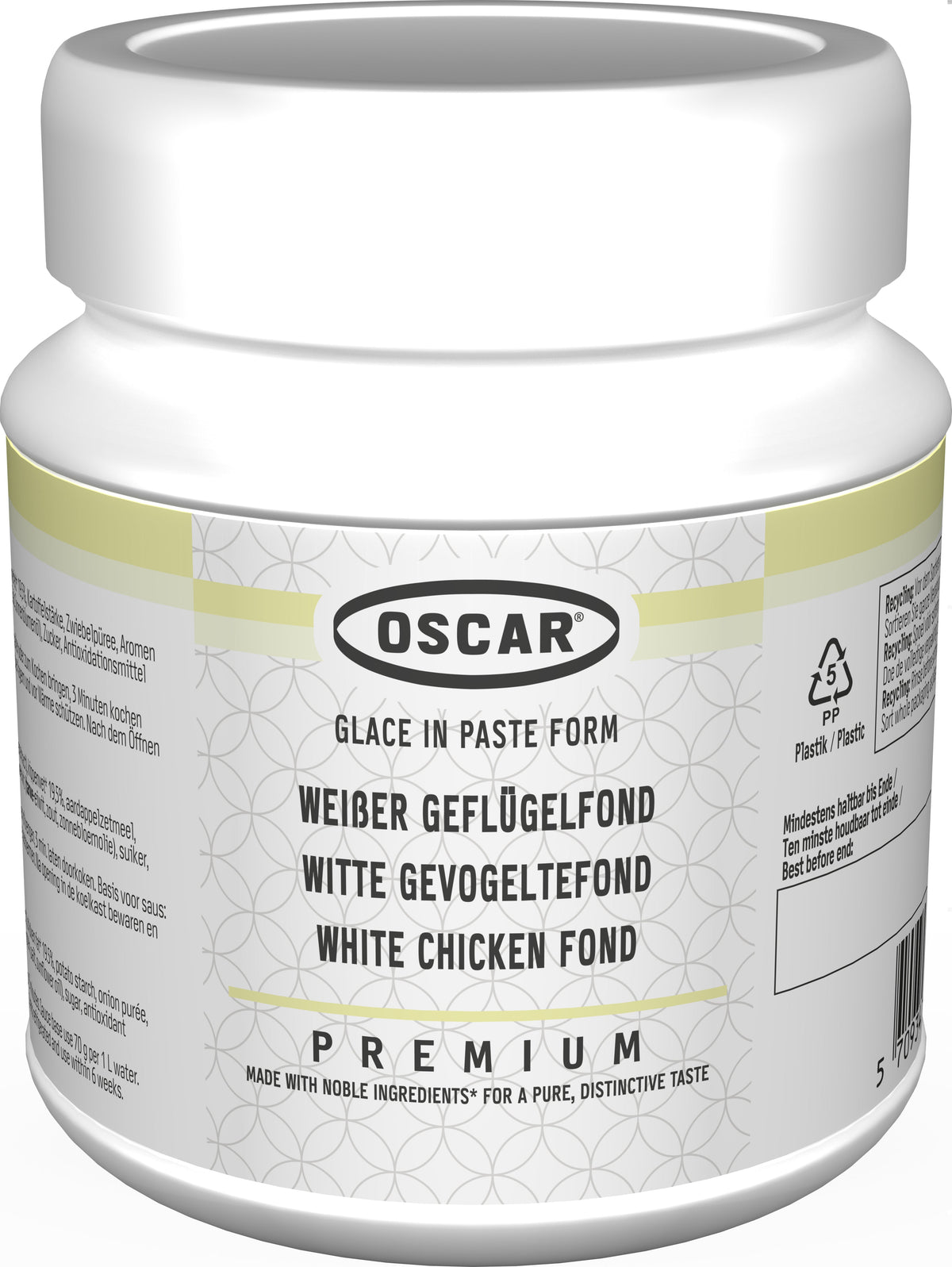 Oscar Premium Geflügelfond, pastös (für ca. 15 L), 630 g