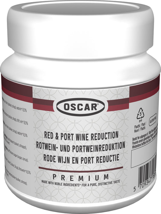 Oscar Konzentrat Rotwein & Portwein Reduktion, glutenfrei, 580 g