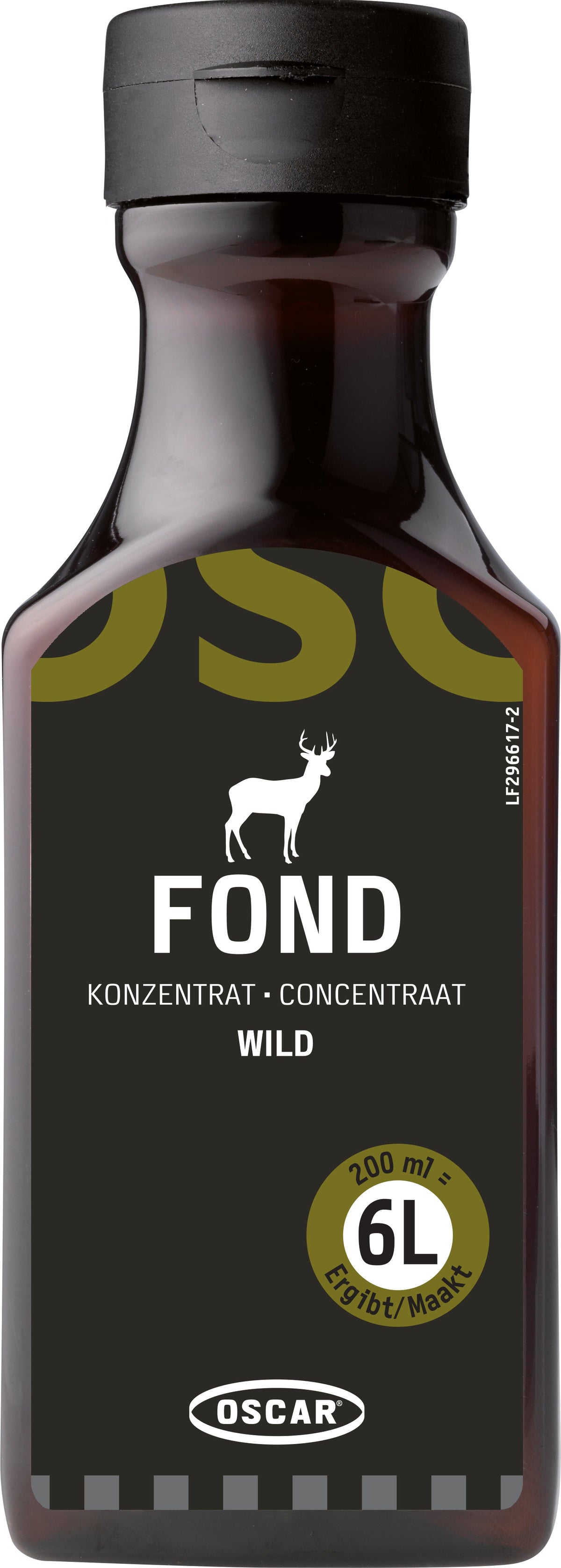 Concentré de fond de gibier Oscar, liquide, Sans gluten pour environ 10 l), 200 ml