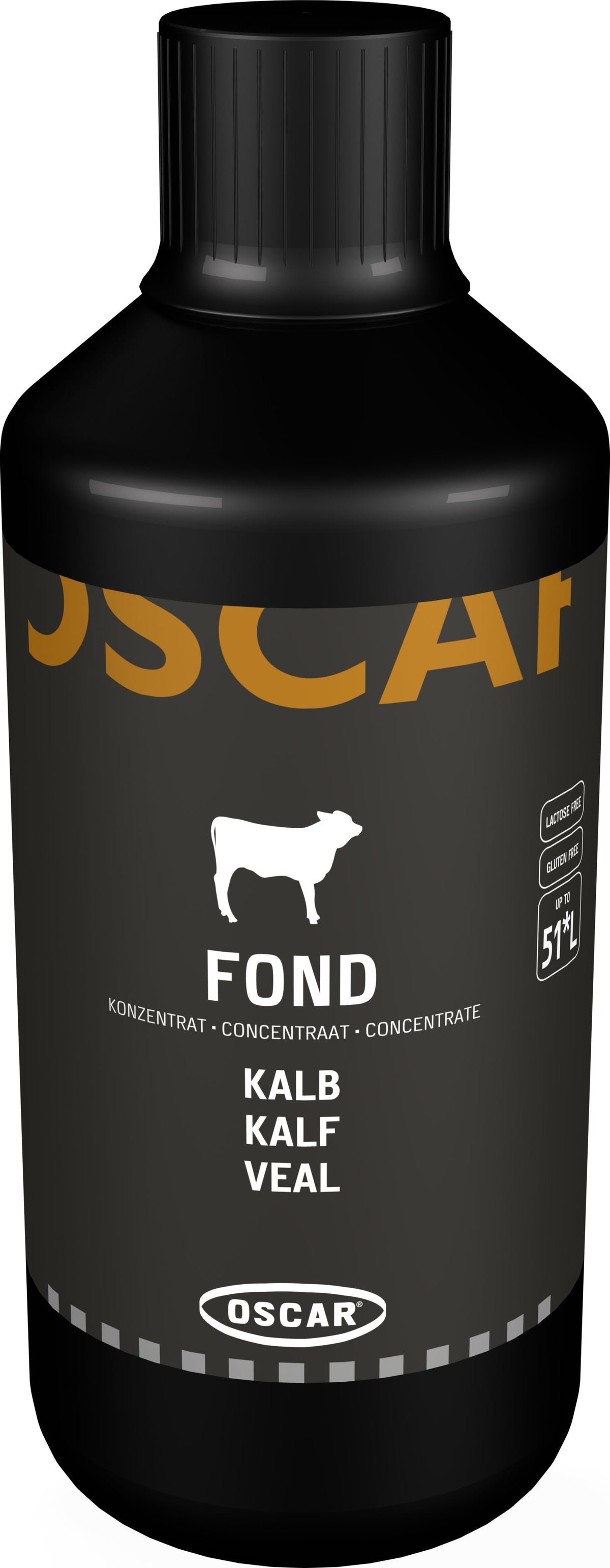 Oscar Konzentrat - Kalbsfond, flüssig (für ca. 51 L), 1 l