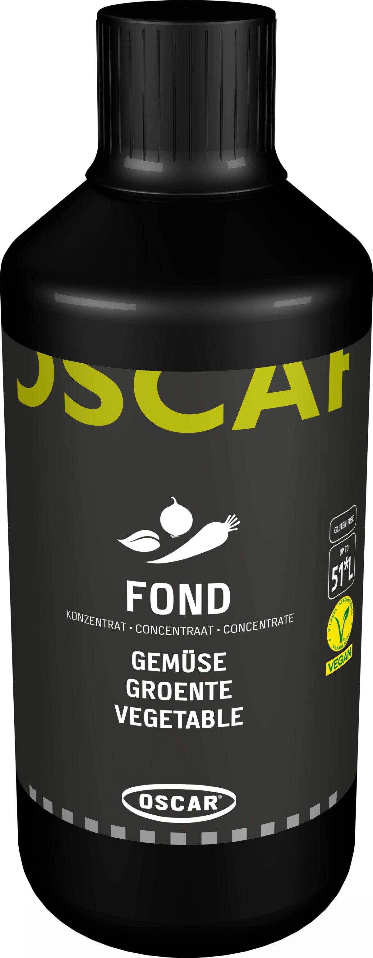 Oscar Konzentrat - Gemüsefond, flüssig (für ca. 51 L), 1 l
