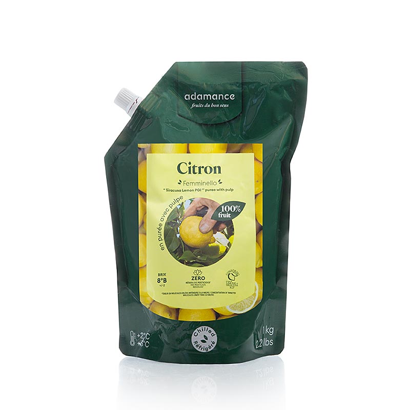 Adamance Citron (Femminello), non sucré, pasteurisé, 1 kg