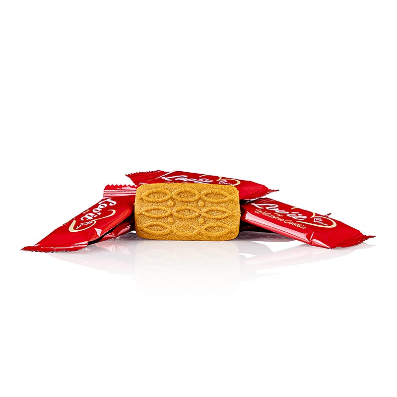 Biscotti da caffè "Lov´it" al caramello, confezionati singolarmente, vegano, 1,2 kg, 200 pezzi