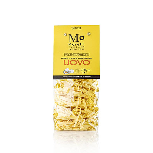 Nudeln Tagliatelle All Uovo (mit Ei), Morelli 1860, 250 g