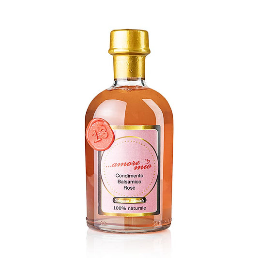 Total Italia - Condimento balsamico Premium ROSÉ, Amore Mio, 250 ml