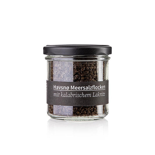 Havsnø Meersalzflocken mit kalabrischem Lakritz, Krautpunk, 80 g