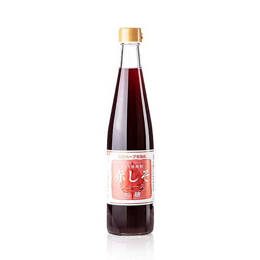 Boissons pour Boissons au shiso rouge, avec du sucre, 500 ml