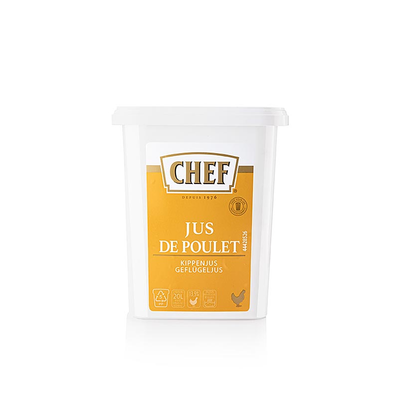 Nestlé Slovensko s.r.o - CHEF Jus de volaille (fond), en poudre (pour environ 10 l), 600 g